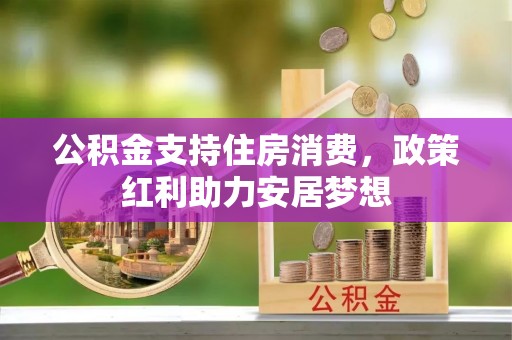 高树公积金支持住房消费，政策红利助力安居梦想