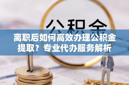 高树离职后如何高效办理公积金提取？专业代办服务解析