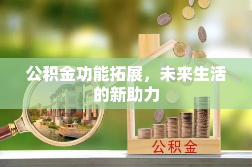 高树公积金功能拓展，未来生活的新助力