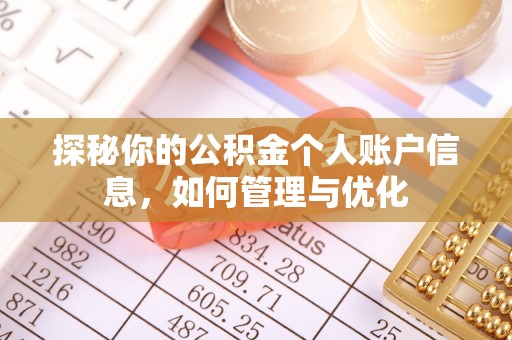 高树探秘你的公积金个人账户信息，如何管理与优化