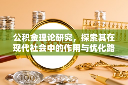 高树公积金理论研究，探索其在现代社会中的作用与优化路径