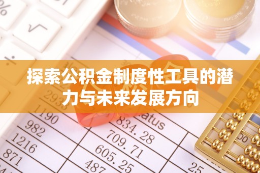 高树探索公积金制度性工具的潜力与未来发展方向