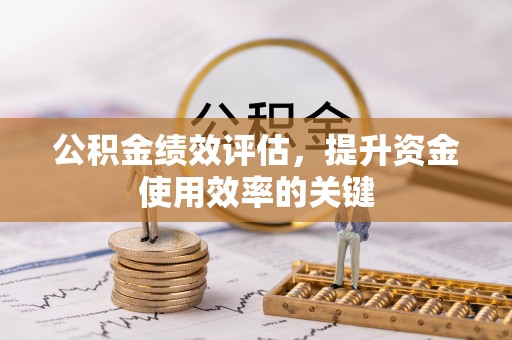 高树公积金绩效评估，提升资金使用效率的关键