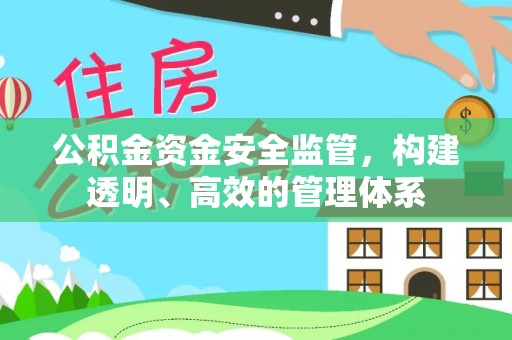 高树公积金资金安全监管，构建透明、高效的管理体系