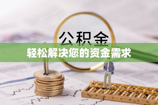 高树轻松解决您的资金需求