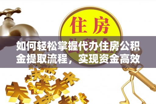 高树如何轻松掌握代办住房公积金提取流程，实现资金高效利用
