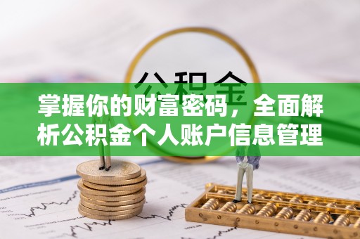 高树掌握你的财富密码，全面解析公积金个人账户信息管理与优化