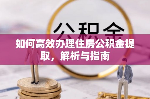 高树如何高效办理住房公积金提取，解析与指南