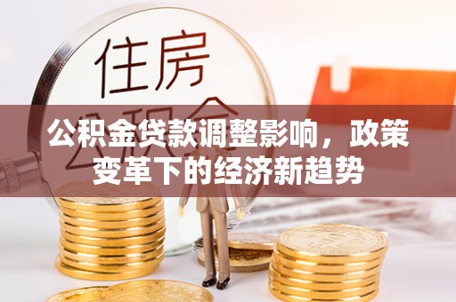 高树公积金贷款调整影响，政策变革下的经济新趋势