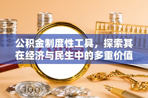 高树公积金制度性工具，探索其在经济与民生中的多重价值