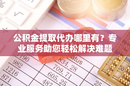 高树公积金提取代办哪里有？专业服务助您轻松解决难题
