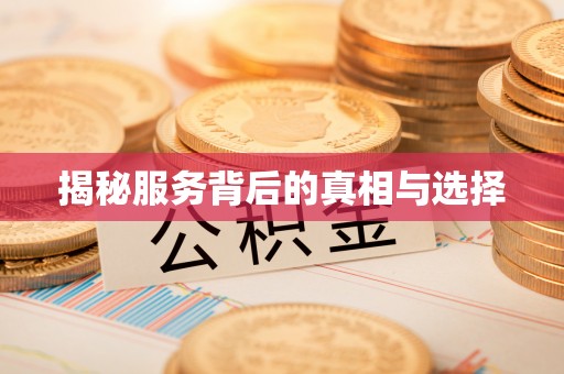 高树揭秘服务背后的真相与选择