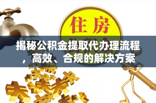 高树揭秘公积金提取代办理流程，高效、合规的解决方案