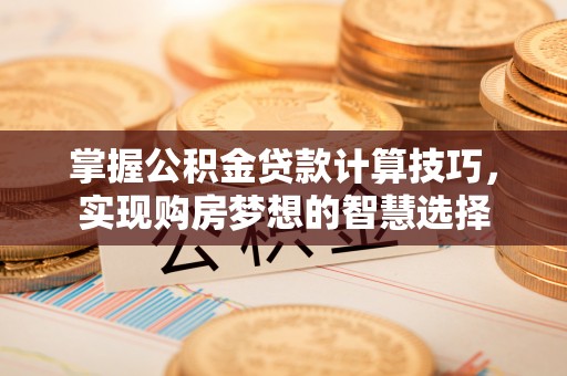 高树掌握公积金贷款计算技巧，实现购房梦想的智慧选择