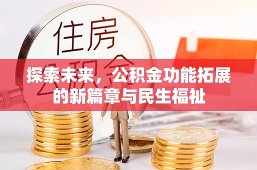 高树探索未来，公积金功能拓展的新篇章与民生福祉