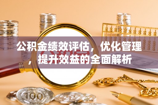高树公积金绩效评估，优化管理，提升效益的全面解析