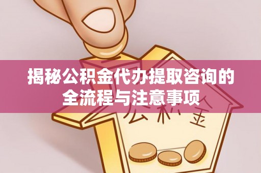 高树揭秘公积金代办提取咨询的全流程与注意事项