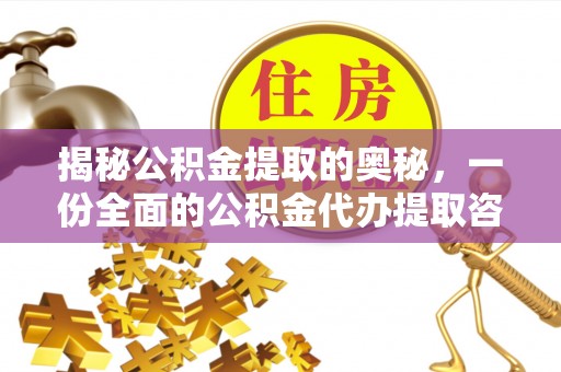 高树揭秘公积金提取的奥秘，一份全面的公积金代办提取咨询指南