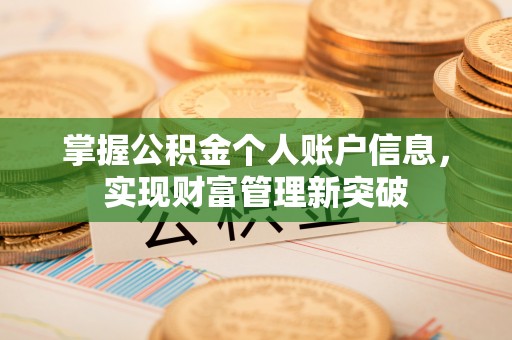 高树掌握公积金个人账户信息，实现财富管理新突破