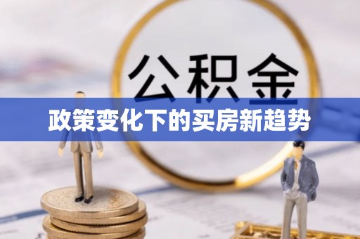 高树政策变化下的买房新趋势