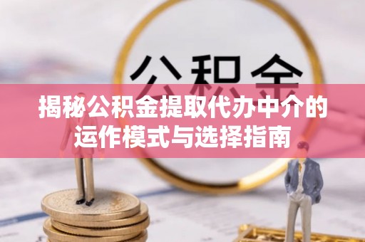 高树揭秘公积金提取代办中介的运作模式与选择指南