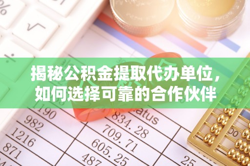 高树揭秘公积金提取代办单位，如何选择可靠的合作伙伴